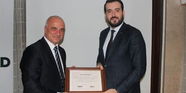 Hikmet Baydar Met with Young MÜSİAD Members at the Gaziantep Branch